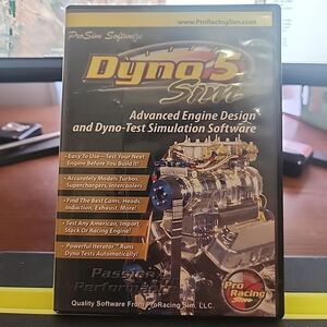 COMP Cams 181501 Pro Racing Sim Dynosim5 Software w/ CamDisk 8